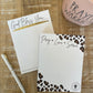 The Pray + Love + Serve Notepad